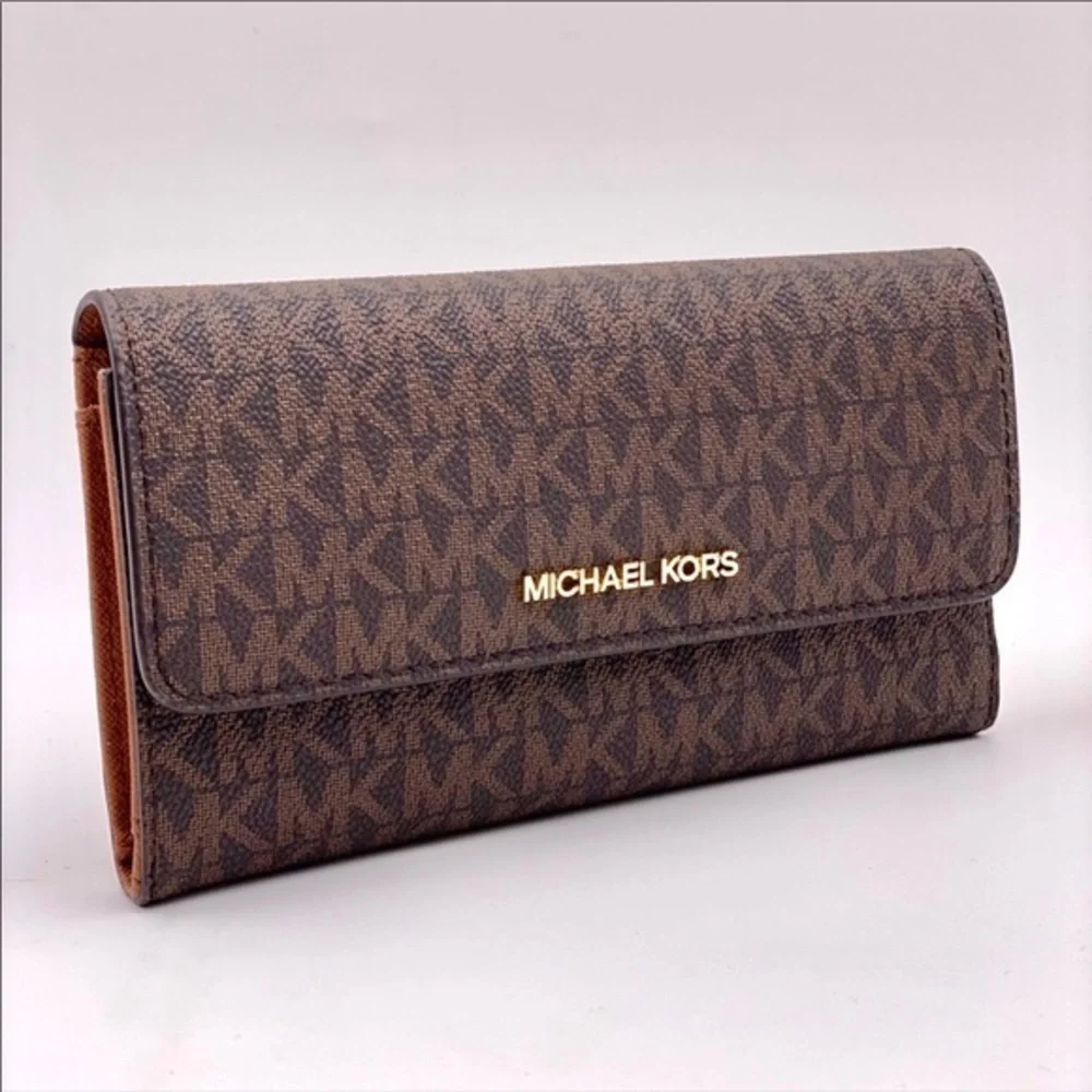 Michael Kors Trifold Wallet Brown